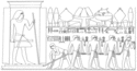 Thumbnail of 15.3. Statue or statues conveyed by sledge to a tomb